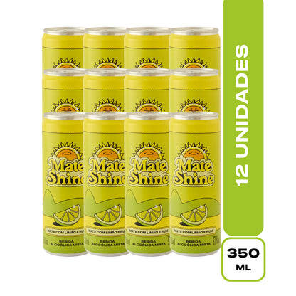 Mate Shine Limão 350ml (12un)